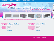 Tablet Screenshot of frigair.de