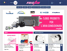 Tablet Screenshot of frigair.com